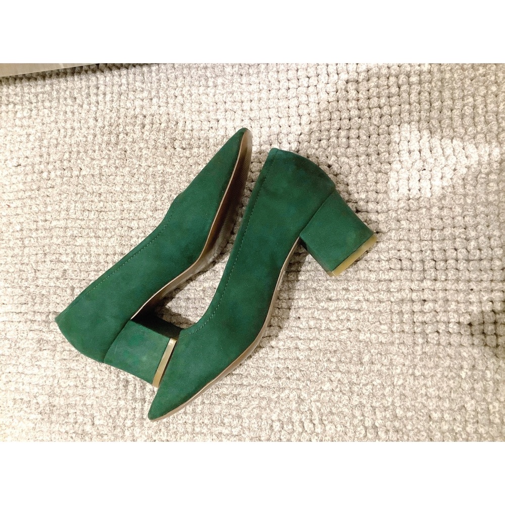 Oak+Fort Green Block Heel